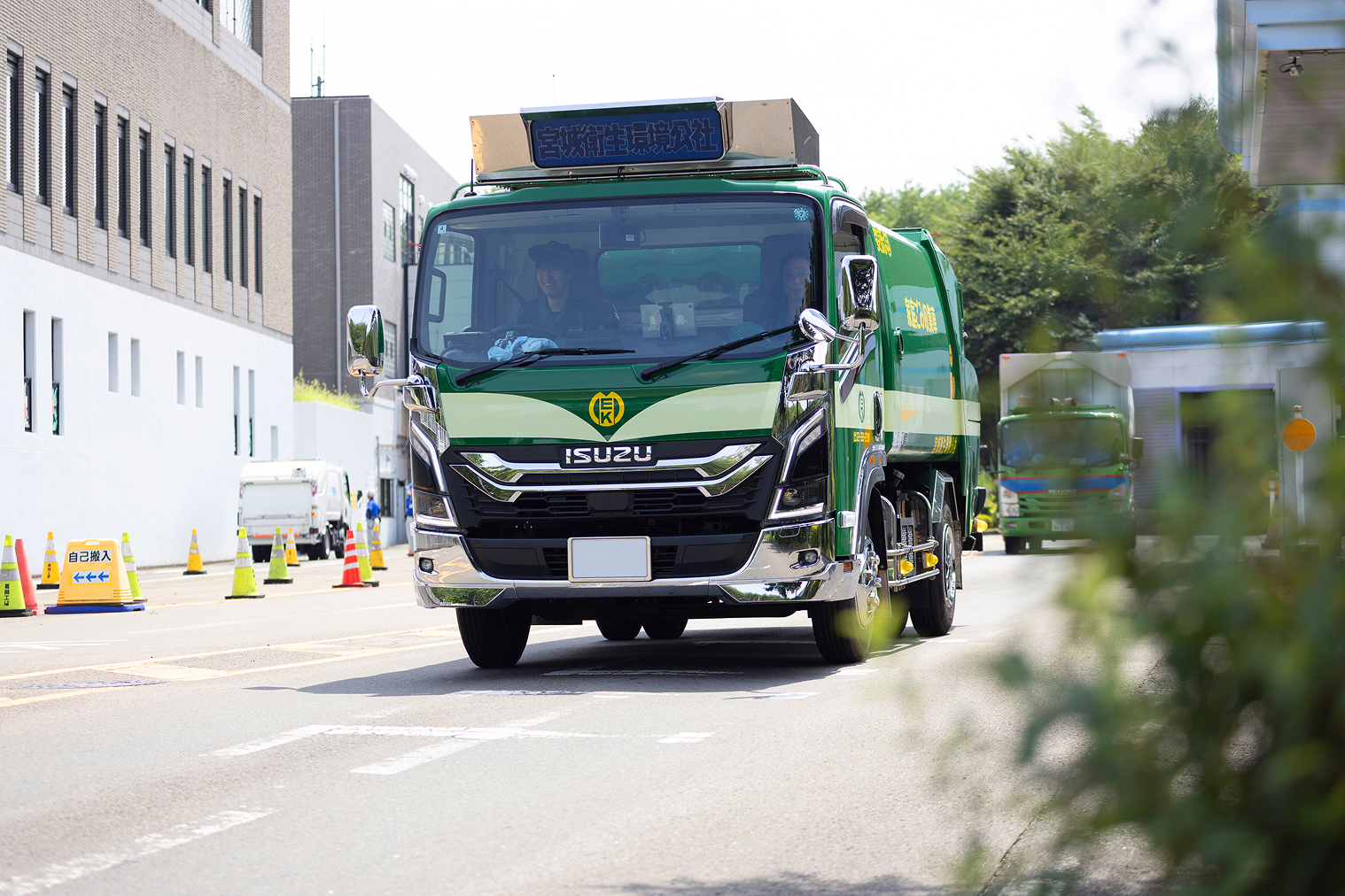 家庭ごみ収集業務の1日 12