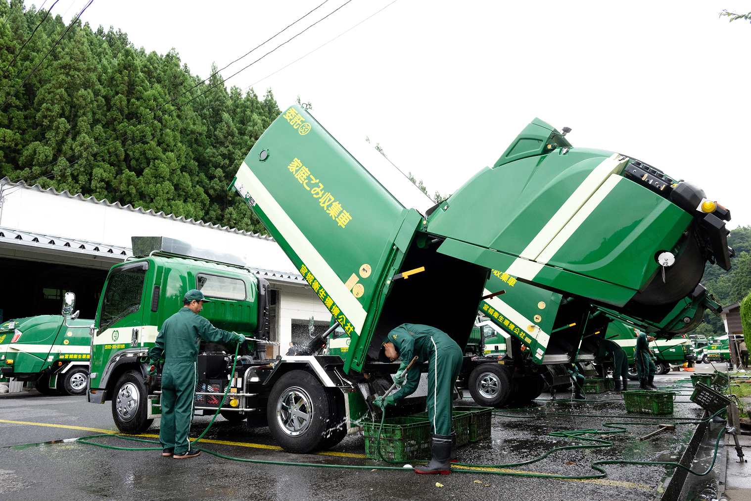 家庭ごみ収集業務の1日 13