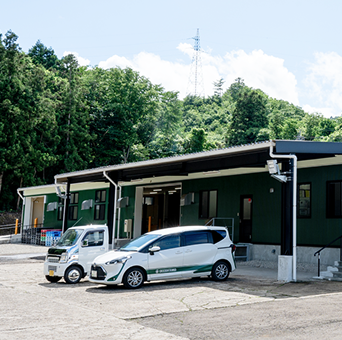 使用済み太陽光パネルリサイクル施設