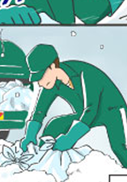 10コママンガで見る当社のお仕事