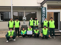 「広瀬川一万人プロジェクト」に参加しました（令和2年9月）