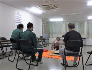 仙台市消防局の普通救命講習会を開催（令和4年8月）