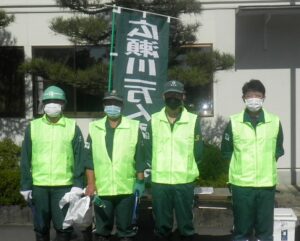 広瀬川1万人プロジェクト地域清掃（令和4年10月）