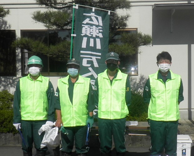 広瀬川1万人プロジェクト地域清掃（令和4年10月）