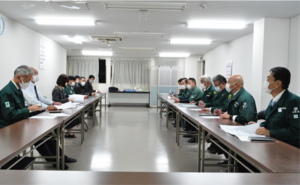 社内安全衛生会議及び交通安全講話を開催しました（令和4年10月）