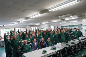 藤波辰爾さんが来社されました（令和6年6月）