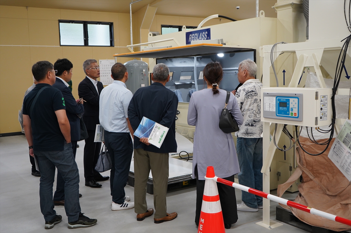 新潟エネルギー開発協同組合様が視察に見えました（令和6年7月）