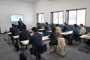 宮城県中小企業団体青年部連絡協議会の皆様が視察に見えました（令和6年11月）