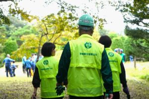 全国初　自然共生サイト支援証明書を頂きました（令和7年3月）