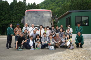 小鶴北部町内会の皆様がエコロジーセンター愛子に見学に見えました（令和7年７月）