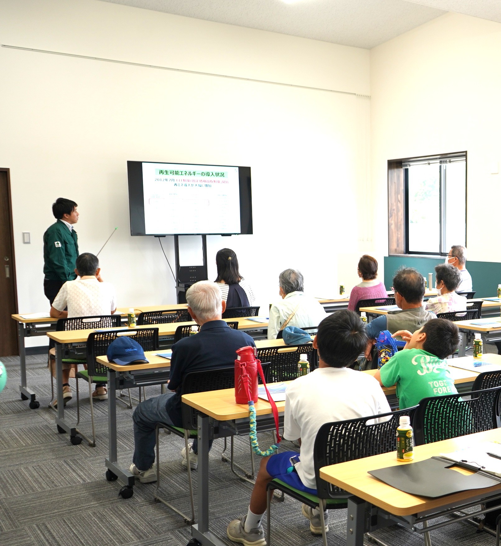 八本松地区町内会の皆様がエコロジーセンター愛子に見学に見えました（令和7年８月）