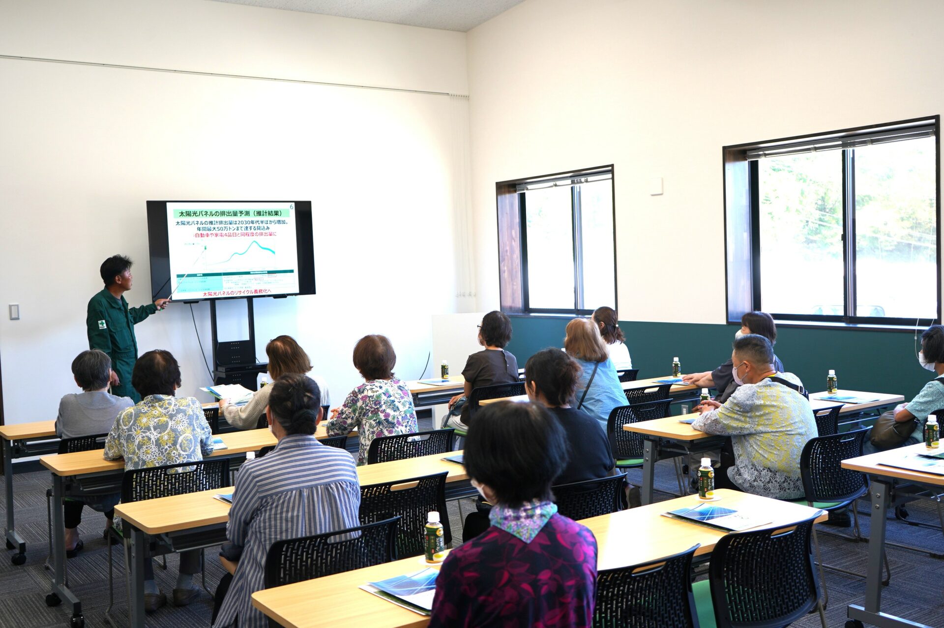 福岡女性防火クラブの皆様がエコロジーセンター愛子に見学に見えました（令和7年９月）