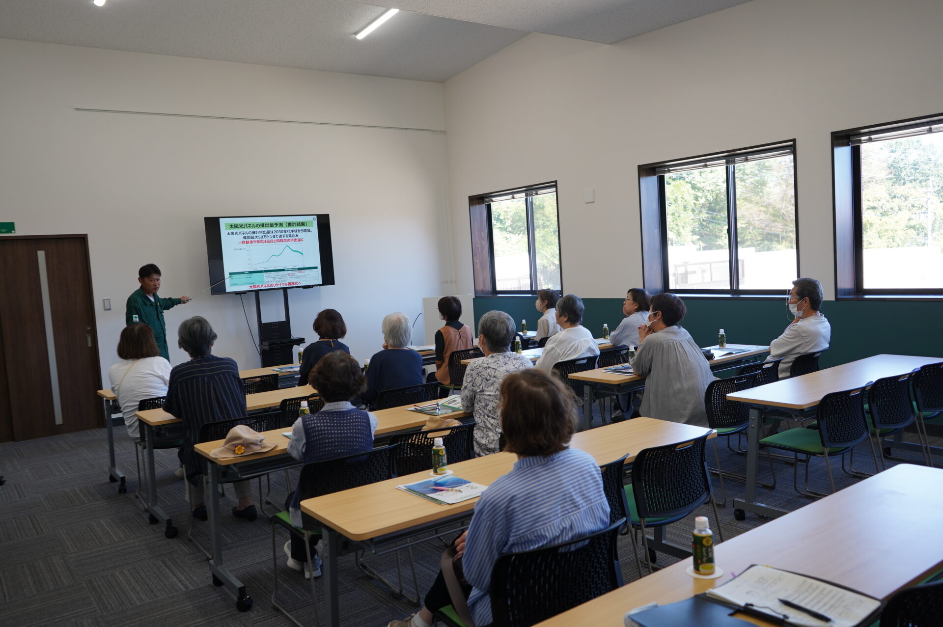 中田小学校社会学級の皆様がエコロジーセンター愛子に見学に見えました（令和7年10月）