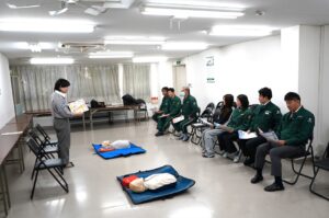 普通救命救急講習会を開催しました（令和7年12月）