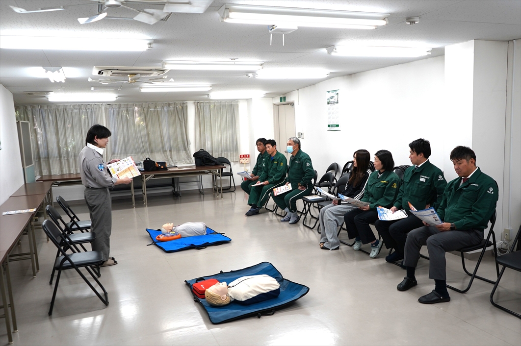 普通救命救急講習会を開催しました（令和7年12月）