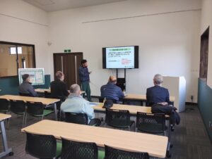 一迫地区公衆衛生組合連合会の皆様がエコロジーセンター愛子に見学に見えました（令和7年12月）