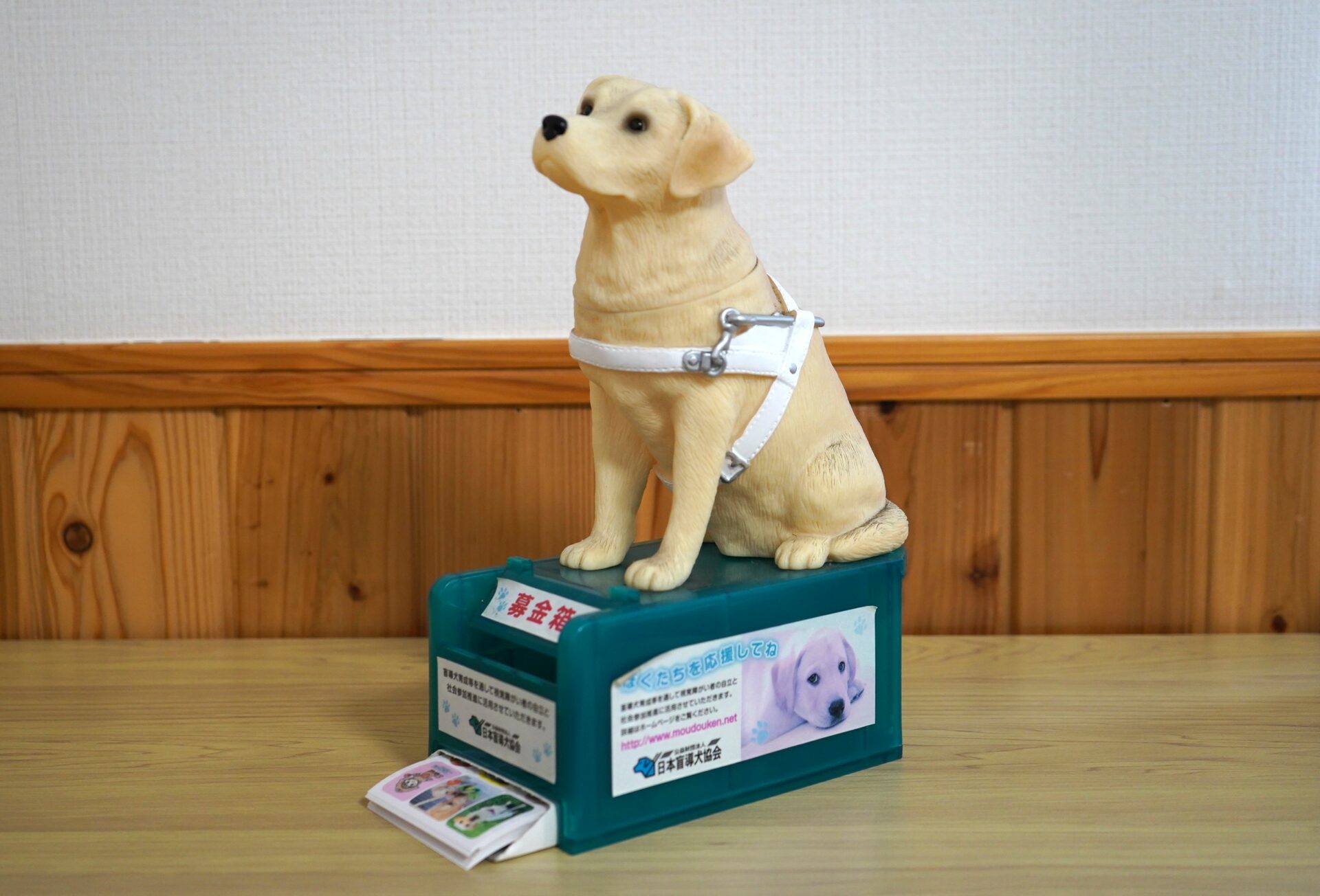 日本盲導犬協会様へ募金しました（令和7年4月）